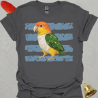 White-Bellied Caique Brush T-Shirt