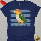 White-Bellied Caique Brush T-Shirt