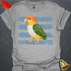 White-Bellied Caique Brush T-Shirt