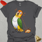 White-Bellied Caique Eye on Prize T-Shirt