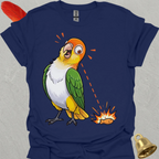 White-Bellied Caique Eye on Prize T-Shirt