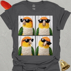 White-Bellied Caique Photobooth T-Shirt