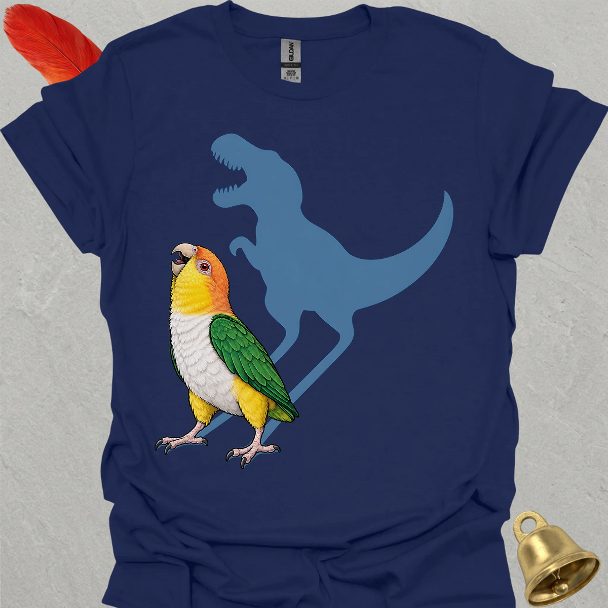 White-Bellied Caique Roar T-Shirt