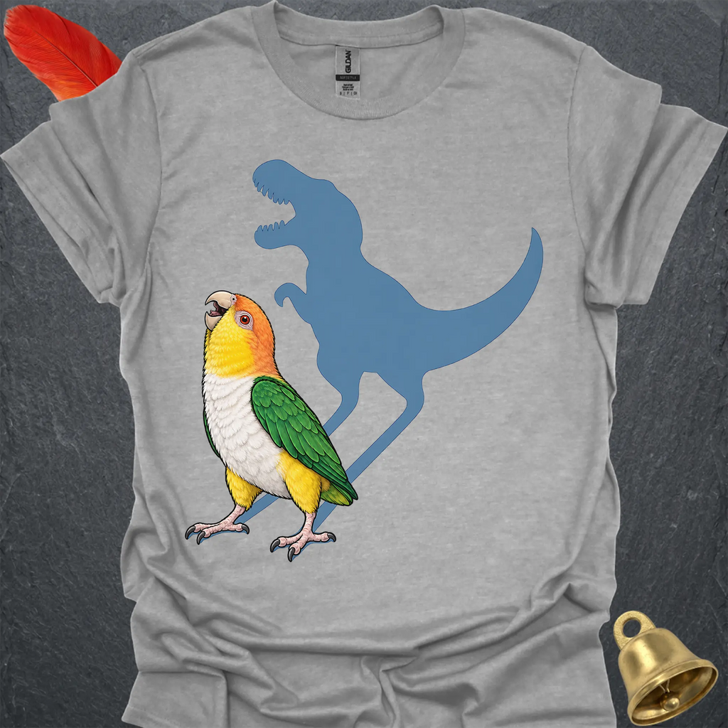 White-Bellied Caique Roar T-Shirt
