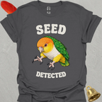 White-Bellied Caique Seed Detected T-Shirt