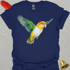 White-Bellied Caique Watercolor T-Shirt