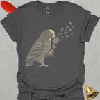 White-capped Pionus Blowing Wishes T-Shirt