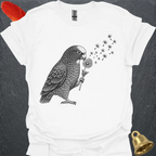 White-capped Pionus Blowing Wishes T-Shirt