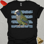 White-Capped Pionus Brush T-Shirt