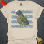 White-Capped Pionus Brush T-Shirt