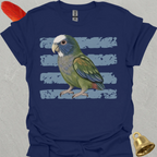 White-Capped Pionus Brush T-Shirt