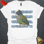 White-Capped Pionus Brush T-Shirt