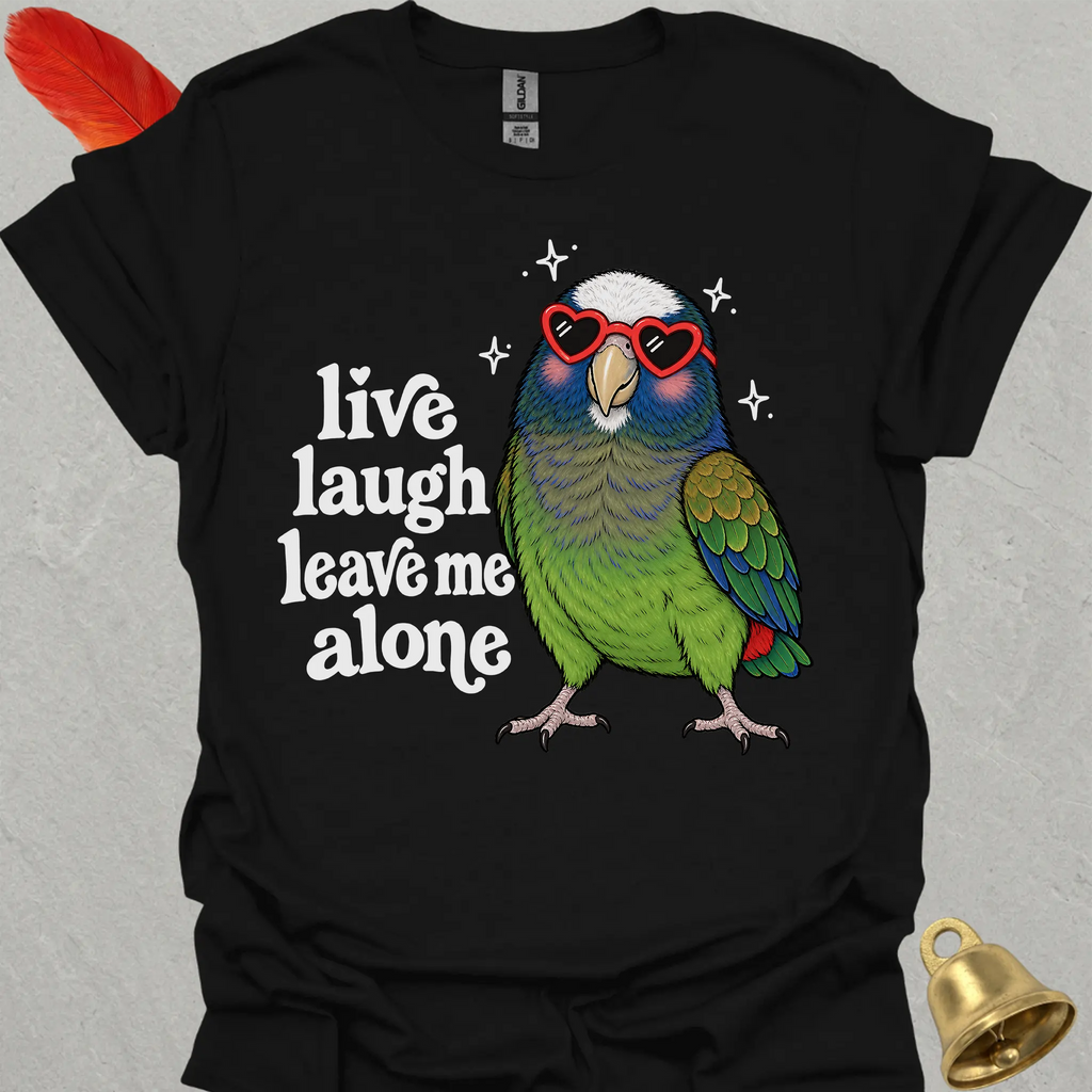 White-capped Pionus Live Laugh T-Shirt