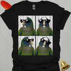 White-capped Pionus Photobooth T-Shirt