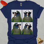 White-capped Pionus Photobooth T-Shirt