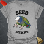 White-Capped Pionus Seed Detected T-Shirt