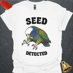 White-Capped Pionus Seed Detected T-Shirt