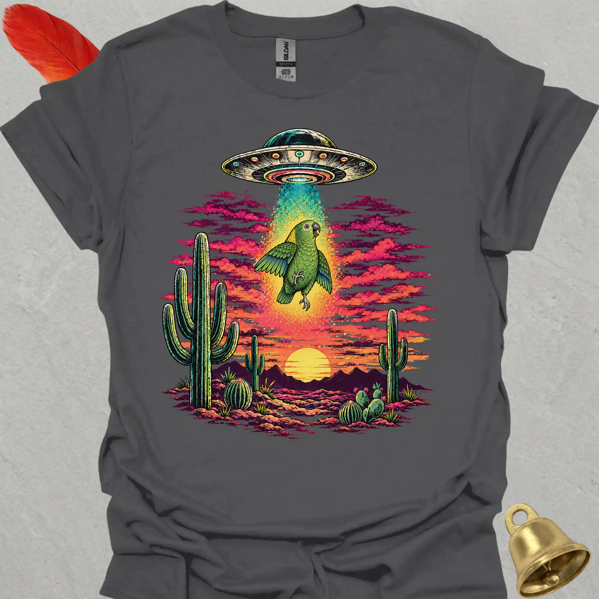 Yellow-Naped Amazon Abduction T-Shirt
