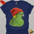 Yellow-Naped Amazon Beanie T-Shirt
