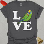 Yellow-Naped Amazon Bird Love T-Shirt