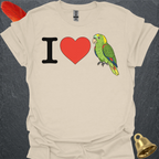 I Love Yellow-Naped Amazon T-Shirt