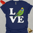 Yellow-Naped Amazon Bird Love T-Shirt