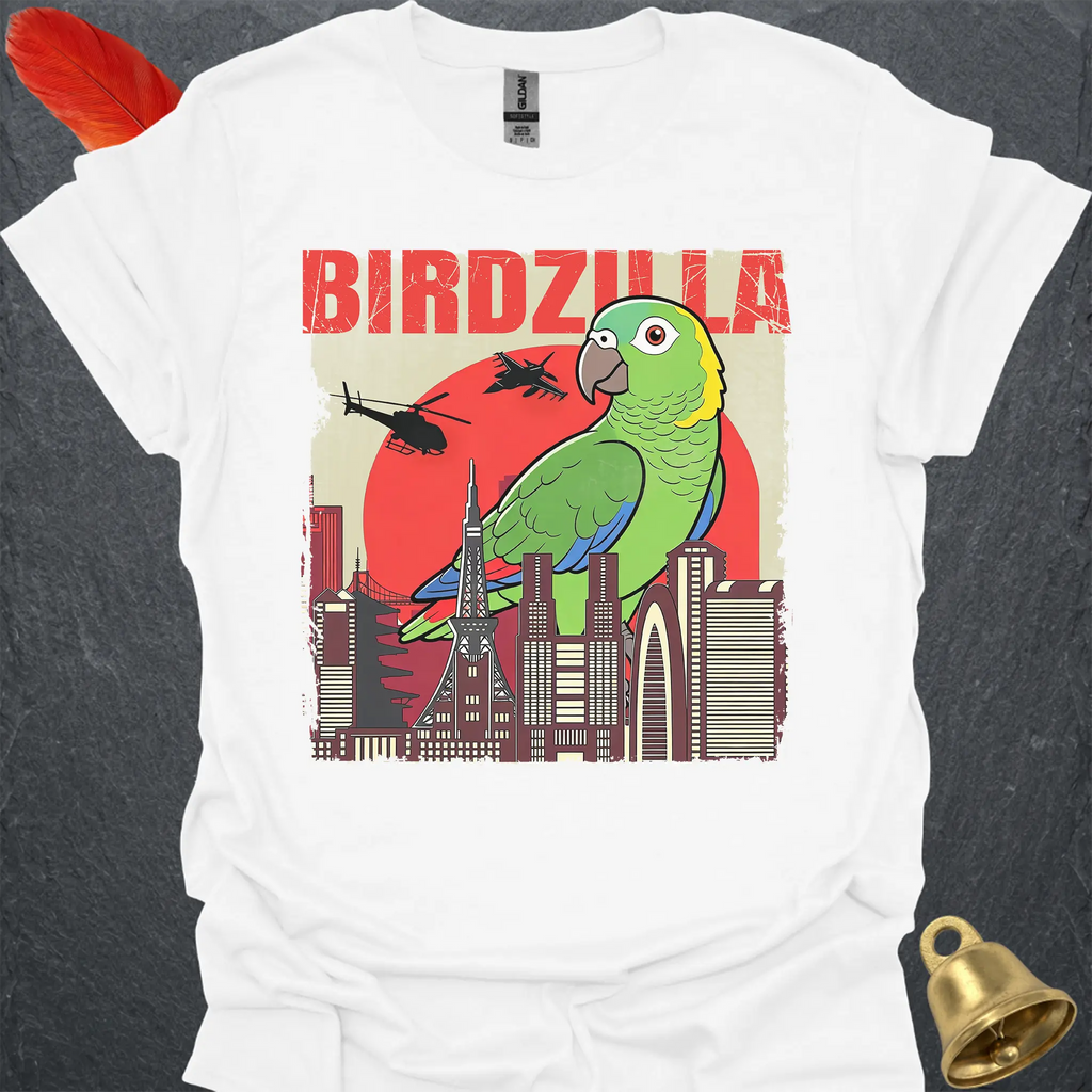 Yellow-Naped Amazon Birdzilla T-Shirt