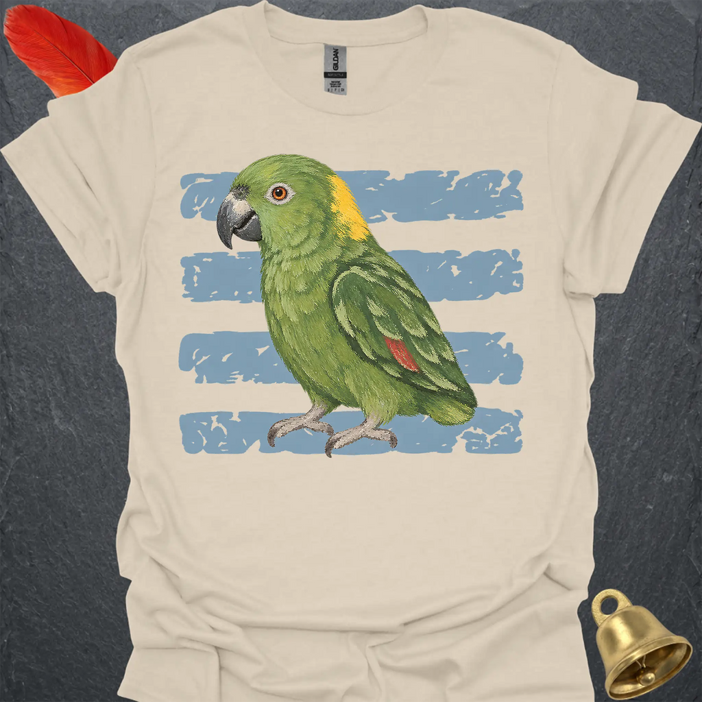 Yellow-Naped Amazon Brush T-Shirt