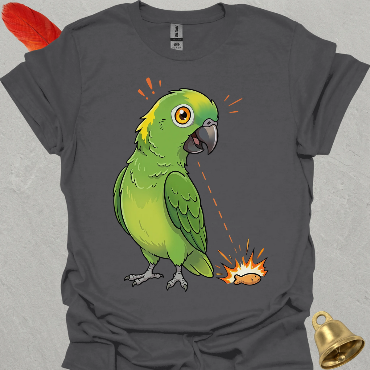 Yellow-Naped Amazon Eye on Prize T-Shirt