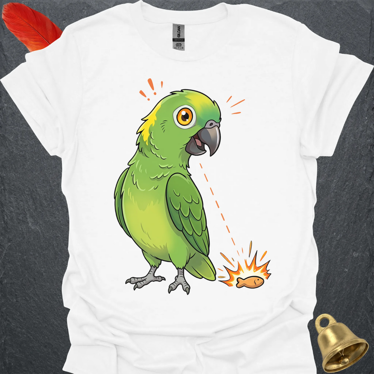Yellow-Naped Amazon Eye on Prize T-Shirt