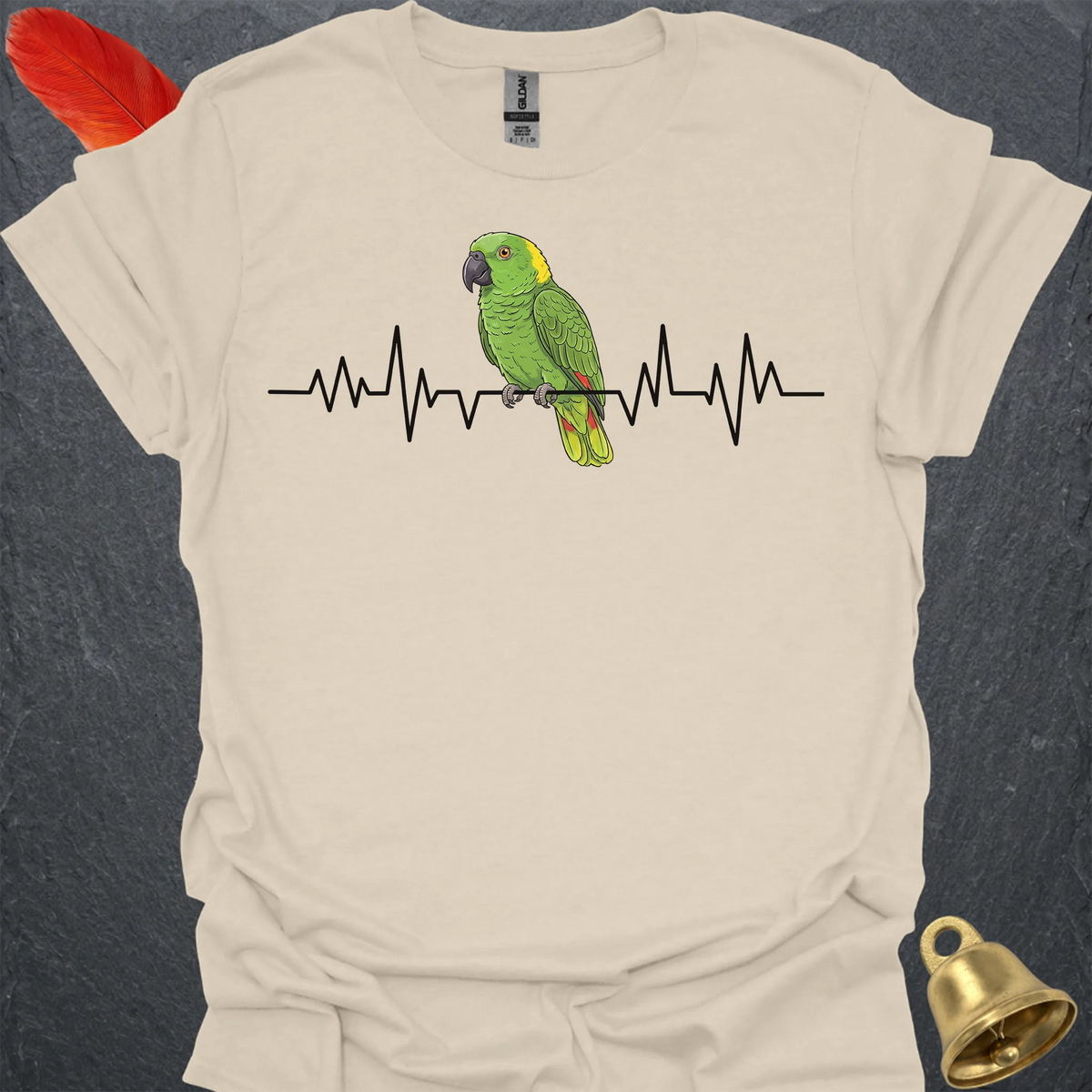 Yellow-Naped Amazon Heartbeat T-Shirt