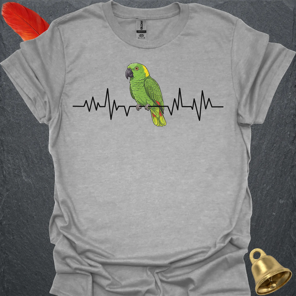 Yellow-Naped Amazon Heartbeat T-Shirt