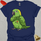 Yellow-Naped Amazon I Love Mom T-Shirt