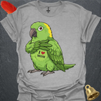 Yellow-Naped Amazon I Love Mom T-Shirt