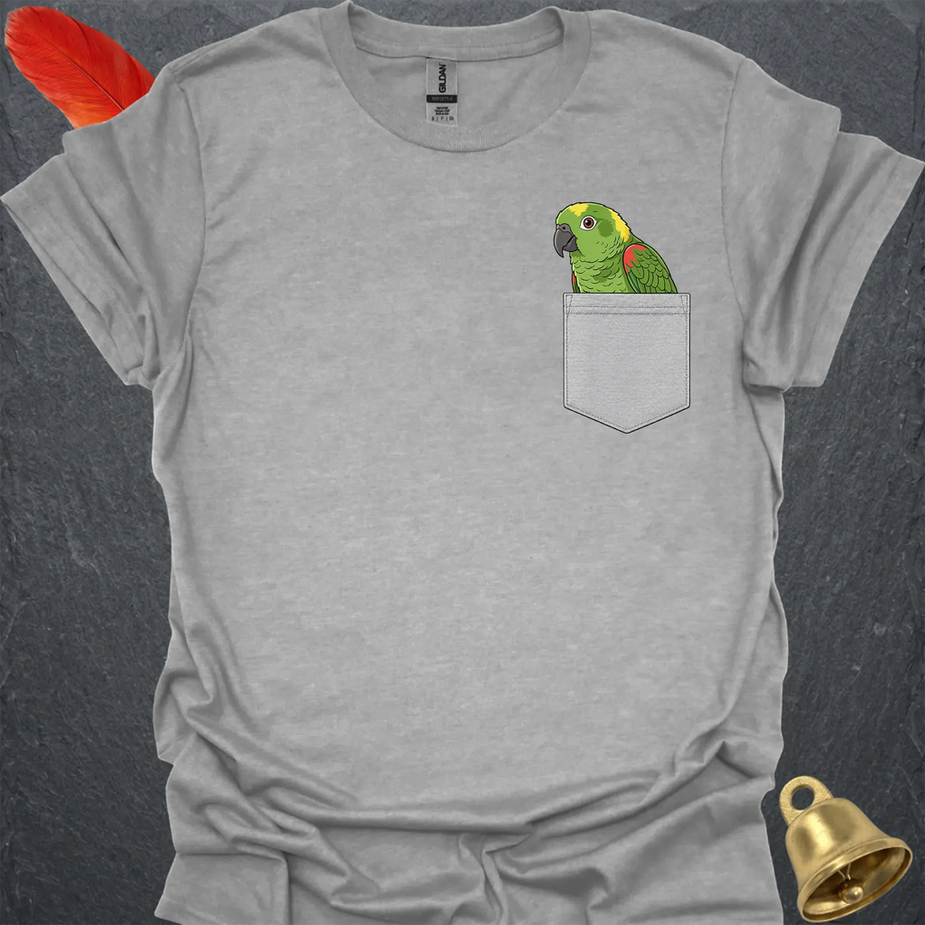 Yellow-Naped Amazon Pocket T-Shirt