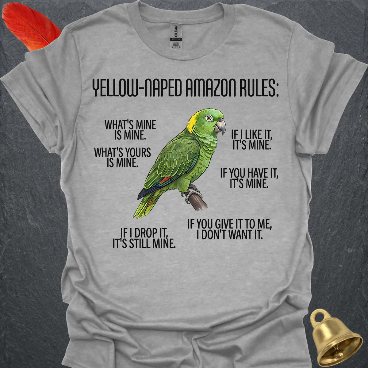 Yellow-Naped Amazon Rules T-Shirt