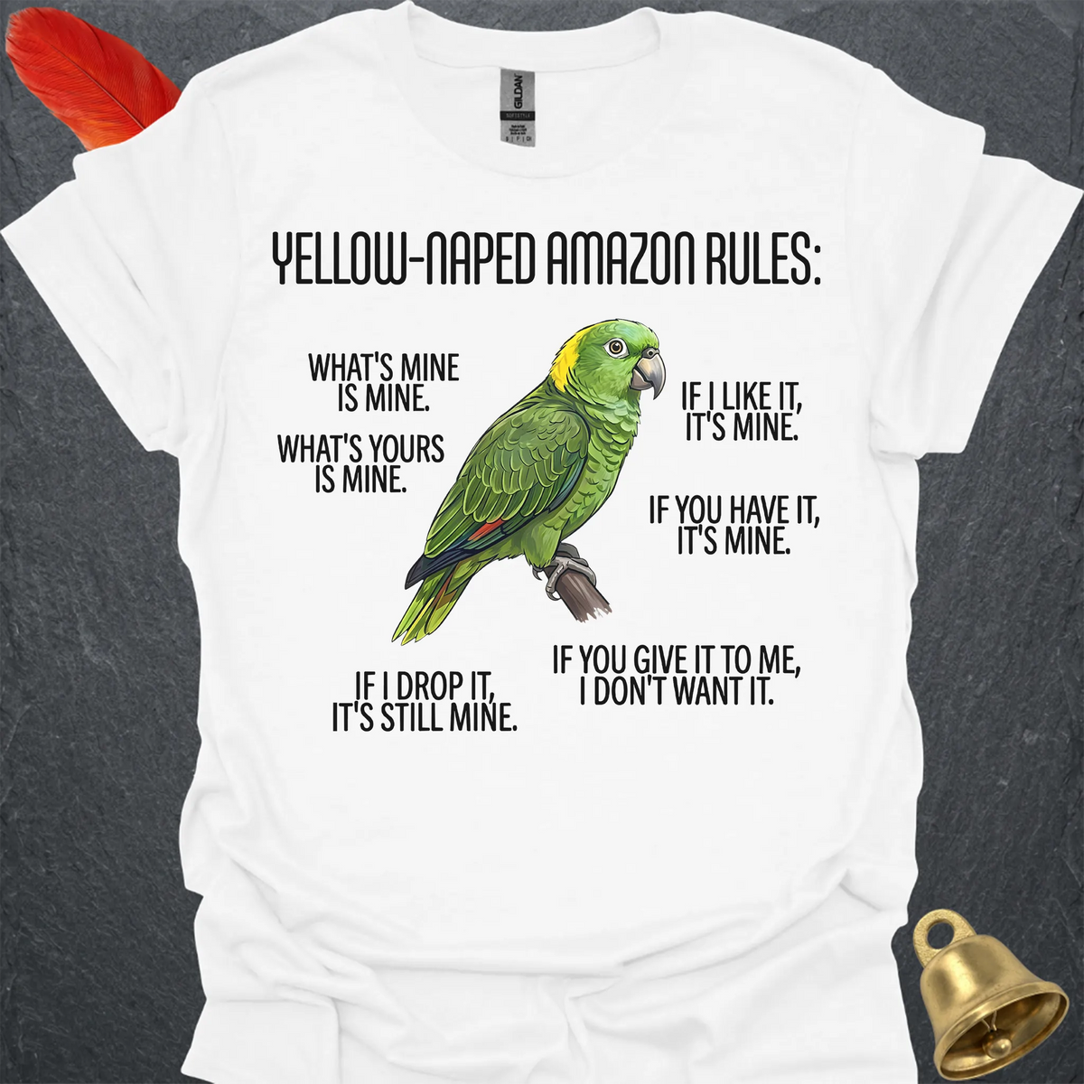 Yellow-Naped Amazon Rules T-Shirt