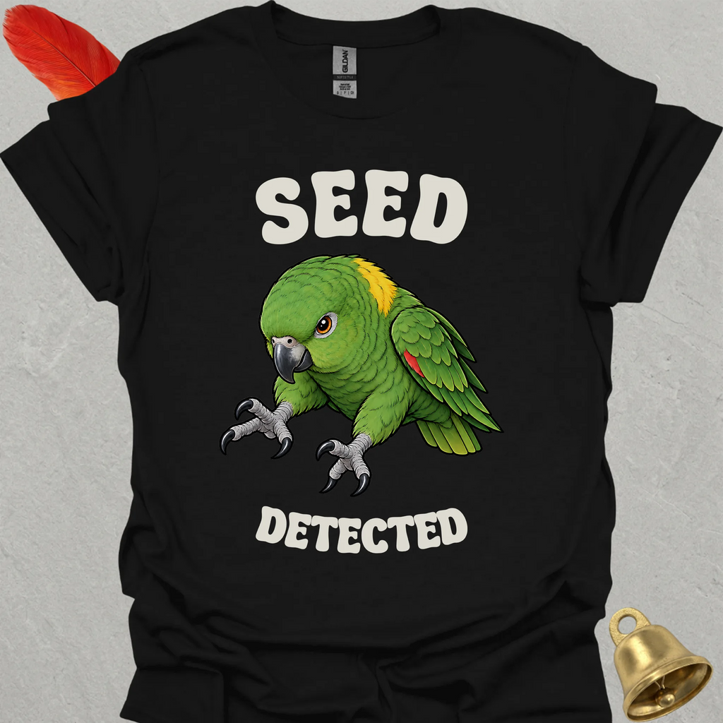 Yellow-Naped Amazon Seed Detected T-Shirt
