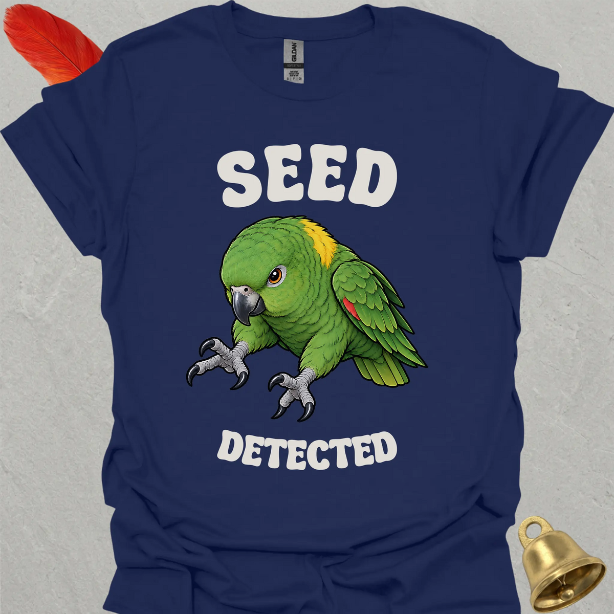 Yellow-Naped Amazon Seed Detected T-Shirt