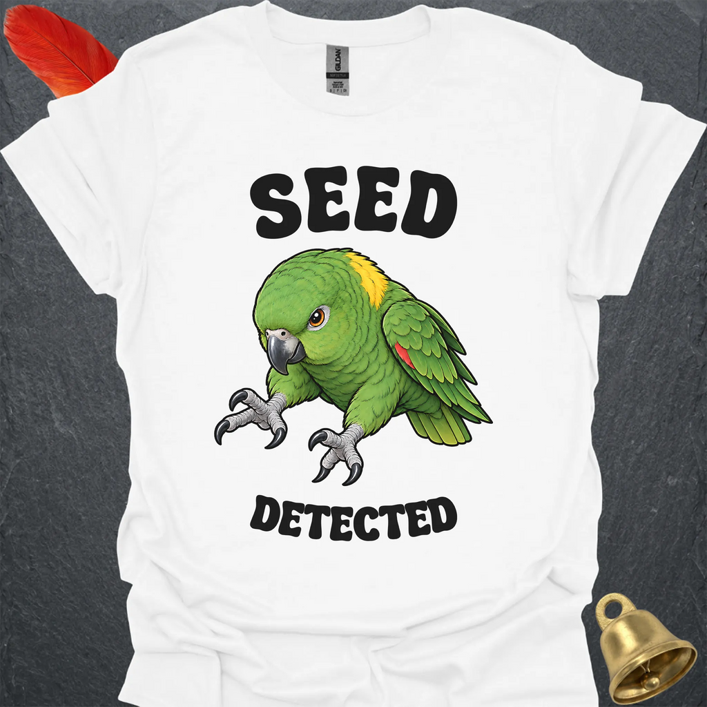 Yellow-Naped Amazon Seed Detected T-Shirt