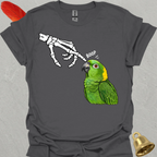 Yellow-Naped Amazon Skeleton Boop T-Shirt