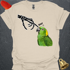 Yellow-Naped Amazon Skeleton Boop T-Shirt