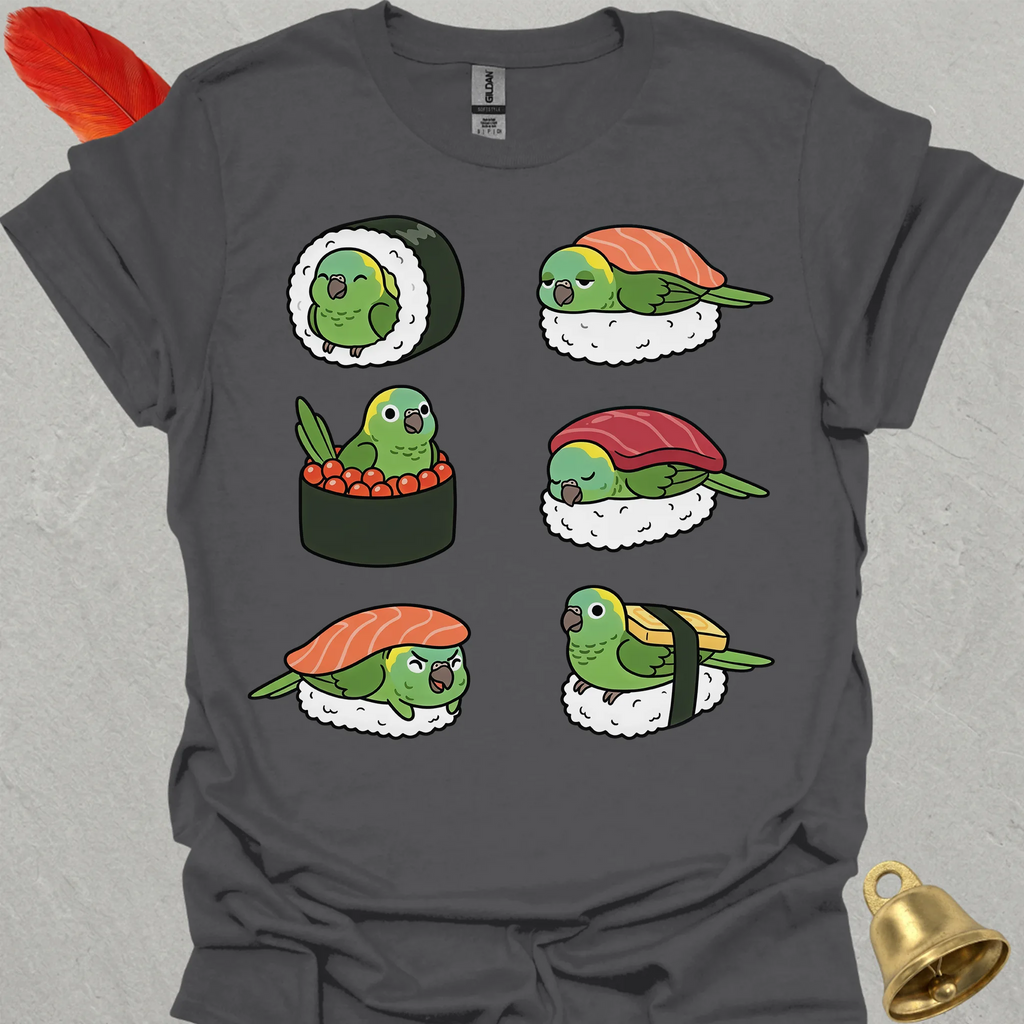 Yellow-Naped Amazon Sushi T-Shirt