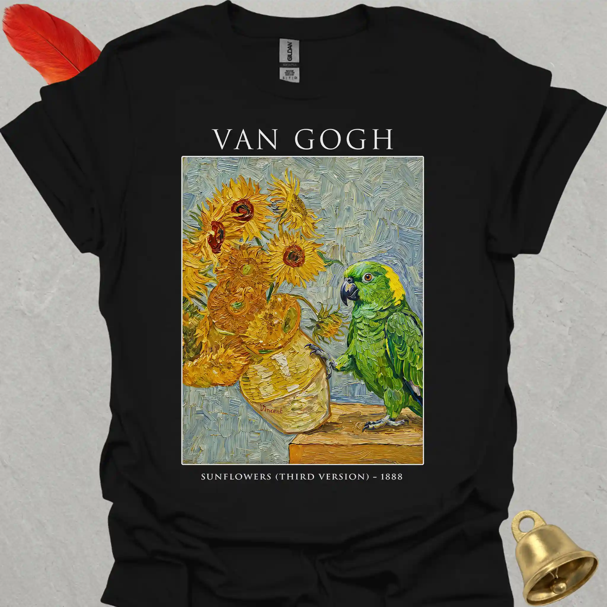 Yellow-Naped Amazon Van Gogh T-Shirt