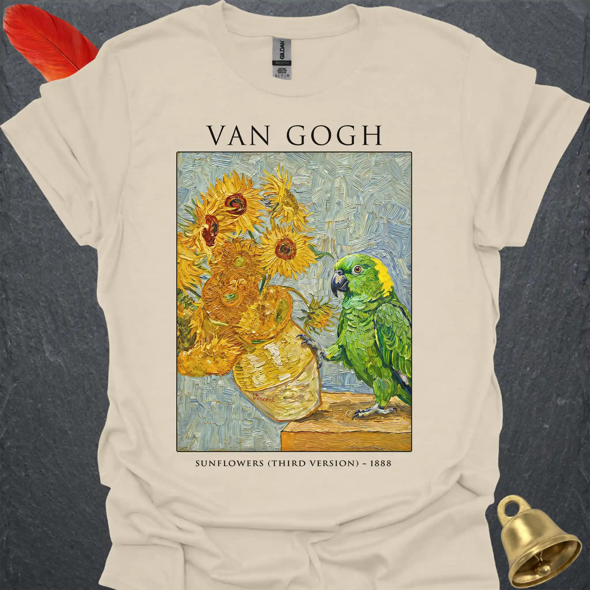 Yellow-Naped Amazon Van Gogh T-Shirt