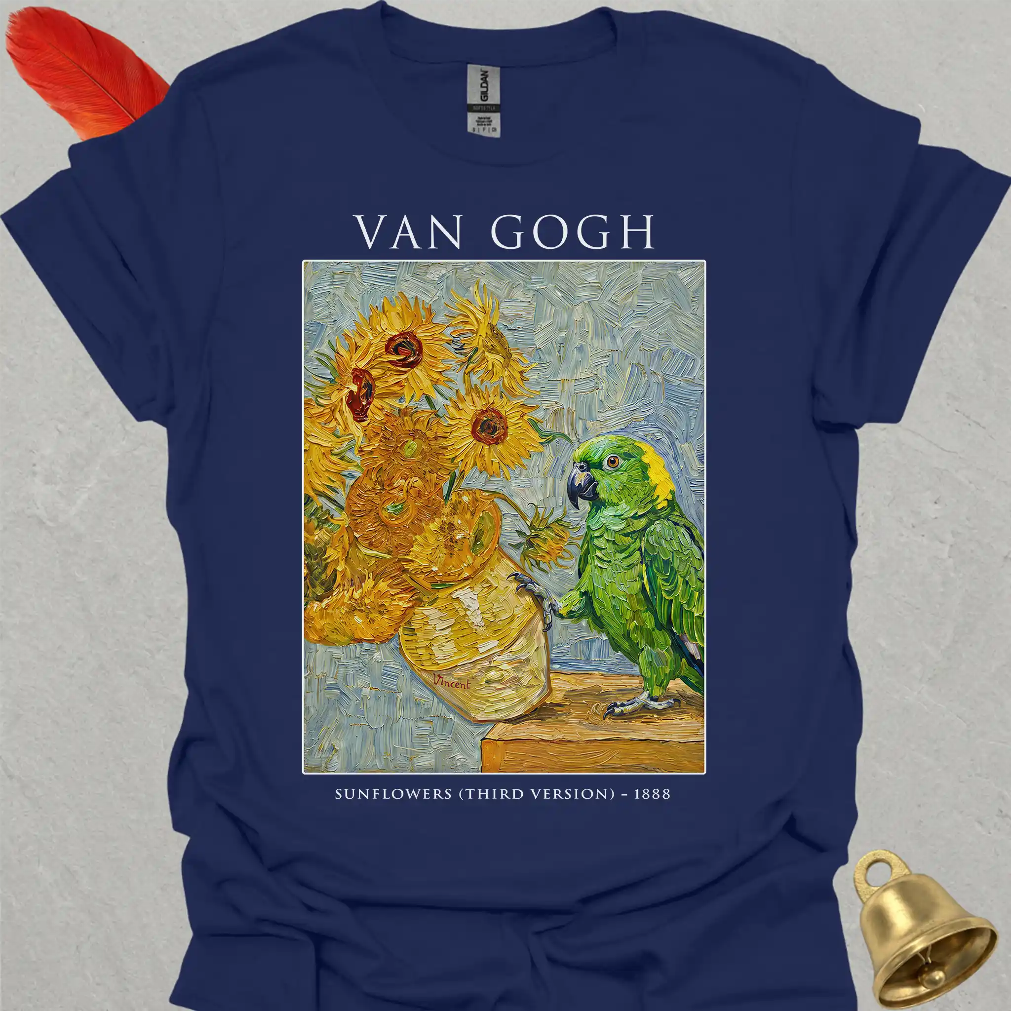 Yellow-Naped Amazon Van Gogh T-Shirt