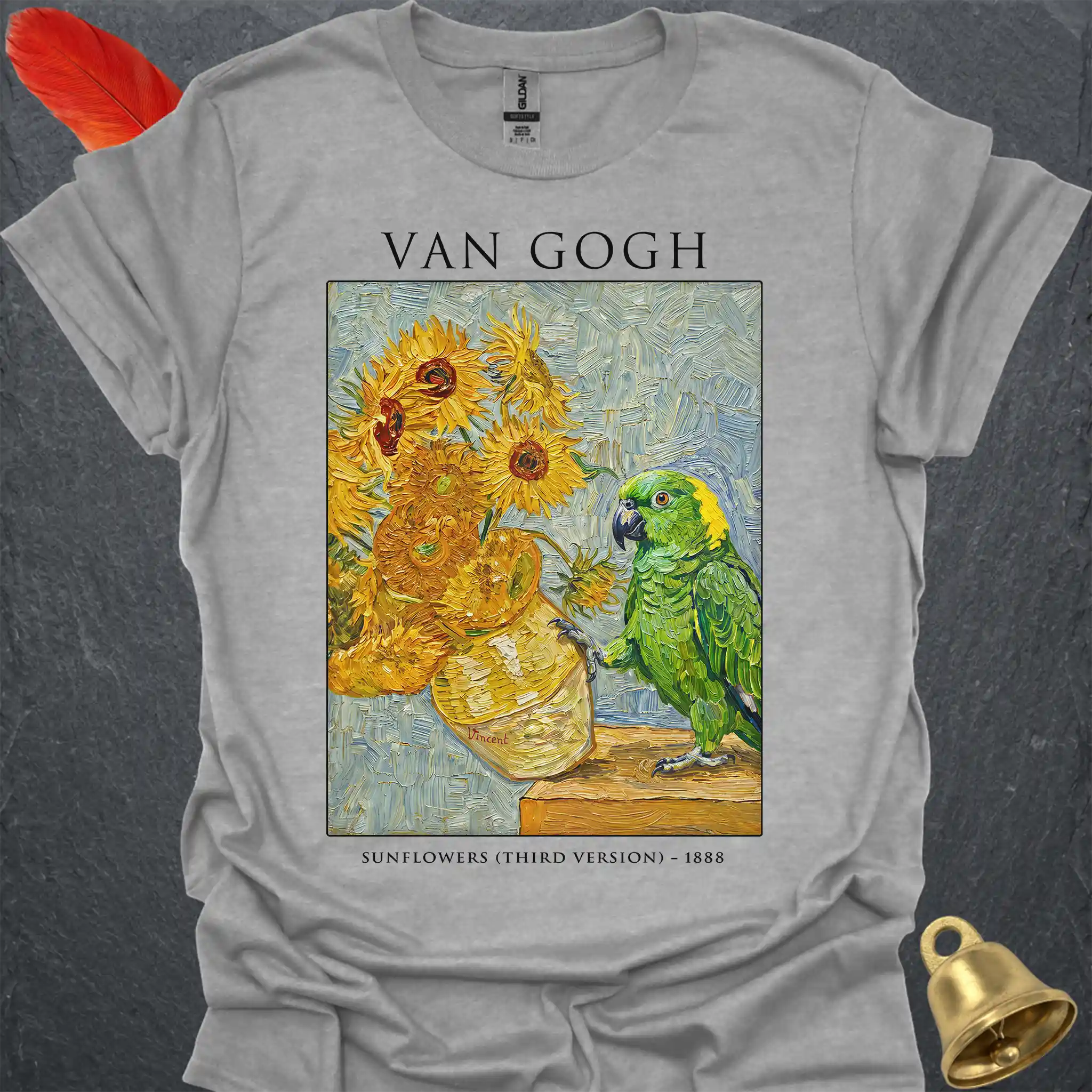 Yellow-Naped Amazon Van Gogh T-Shirt