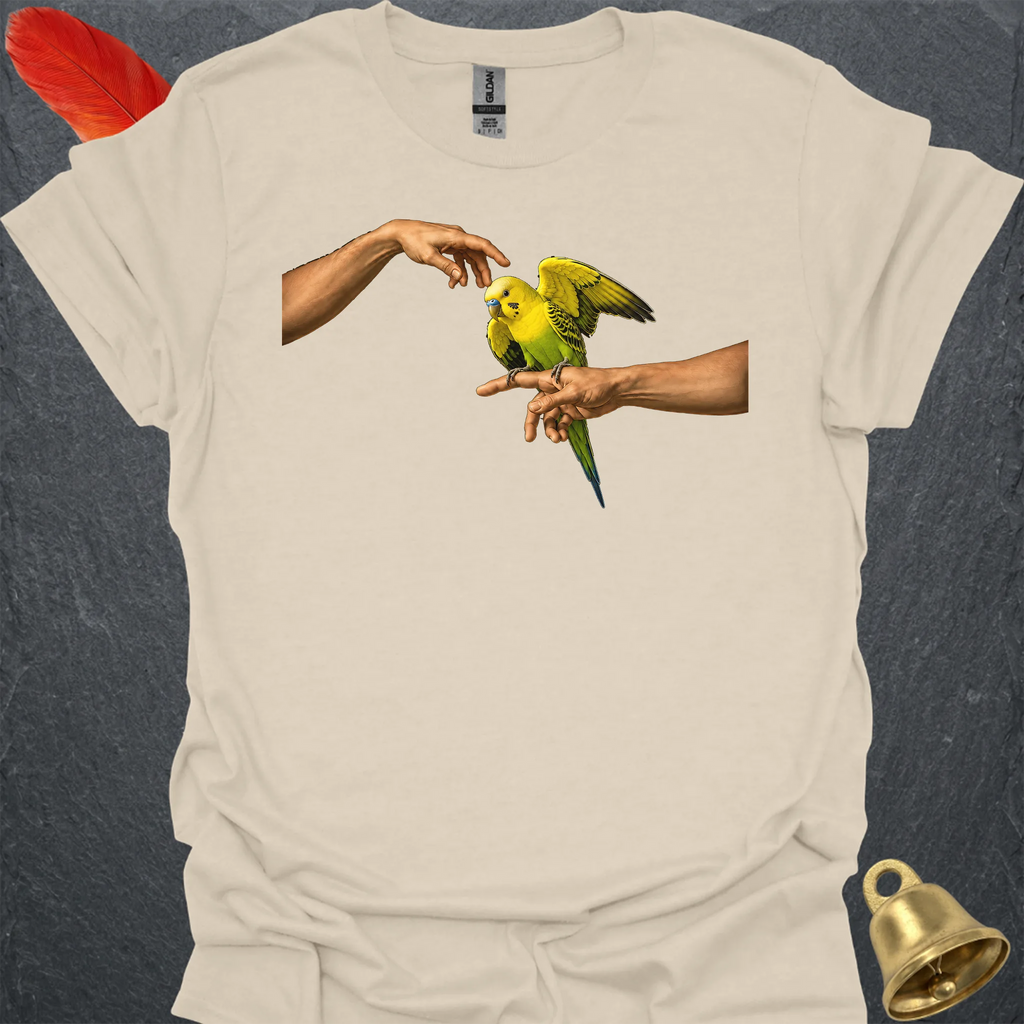 Yellow Parakeet Adam T-Shirt
