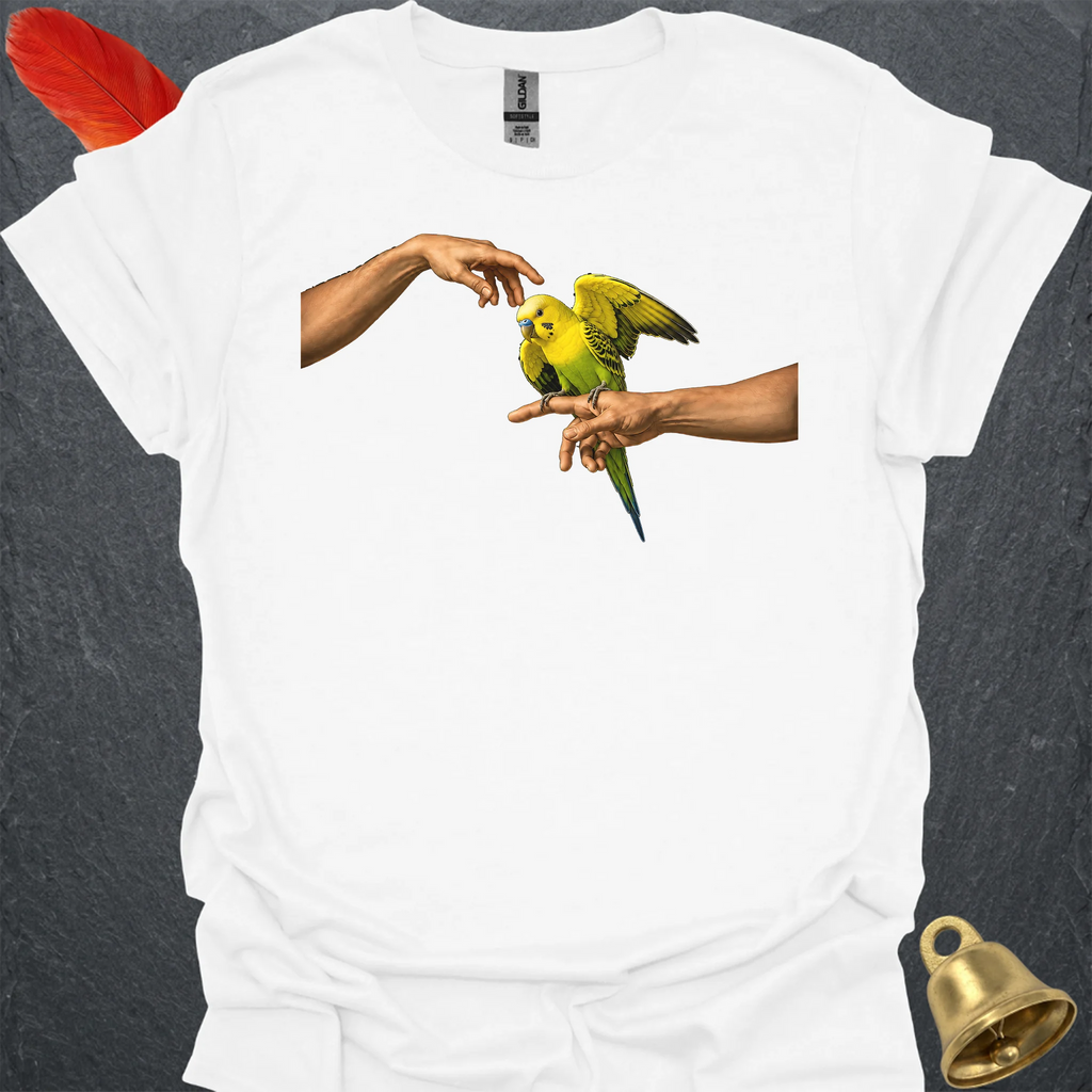 Yellow Parakeet Adam T-Shirt