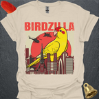Yellow Parakeet Birdzilla T-Shirt